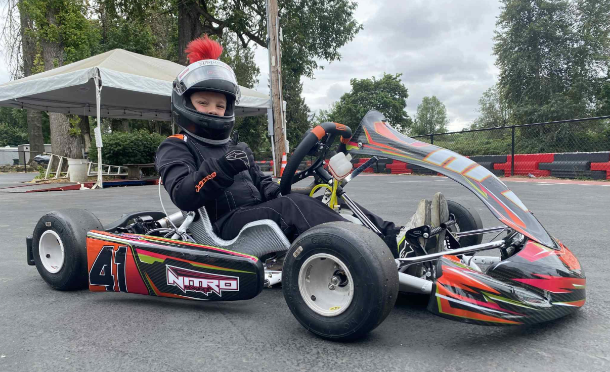 Auto Insurance Portland Team 4T1 Motorsports Champion Hudson O'Harrow